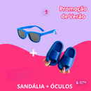 Óculos Flexível + Sandália Nuvem Infantil