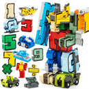 Super Transformers - Números, veículos e o Super Robô