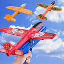 Avião lançador de brinquedo mega kids, pistola de avião. avião de brinquedo