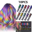 Pente para Colorir Cabelo Temporário