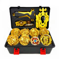 Kit com 8 Beyblades + Lançadores