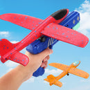 Avião lançador de brinquedo mega kids, pistola de avião. avião de brinquedobrinquedos, beta kids,  brinquedo para menina, brinquedo educativo