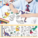 Rolo de Desenho para Colorir Beta kids