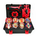 Kit com 8 Beyblades + Lançadores
