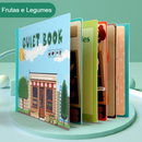 Livro Educativo Montessori - Quiet Book