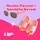 Óculos Flexível + Sandália Nuvem Infantil