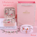 Kit de Pulseiras e Berloques Infantil - Bela Kids