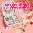 Kit de Pulseiras e Berloques Infantil - Bela Kids
